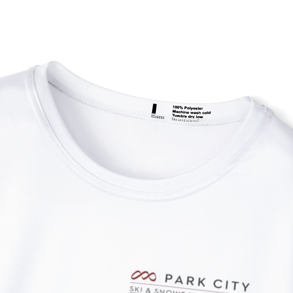 Park City Ski & Snowboard School  Athletic Jersey - Men’s Performance Tee - Horizontal