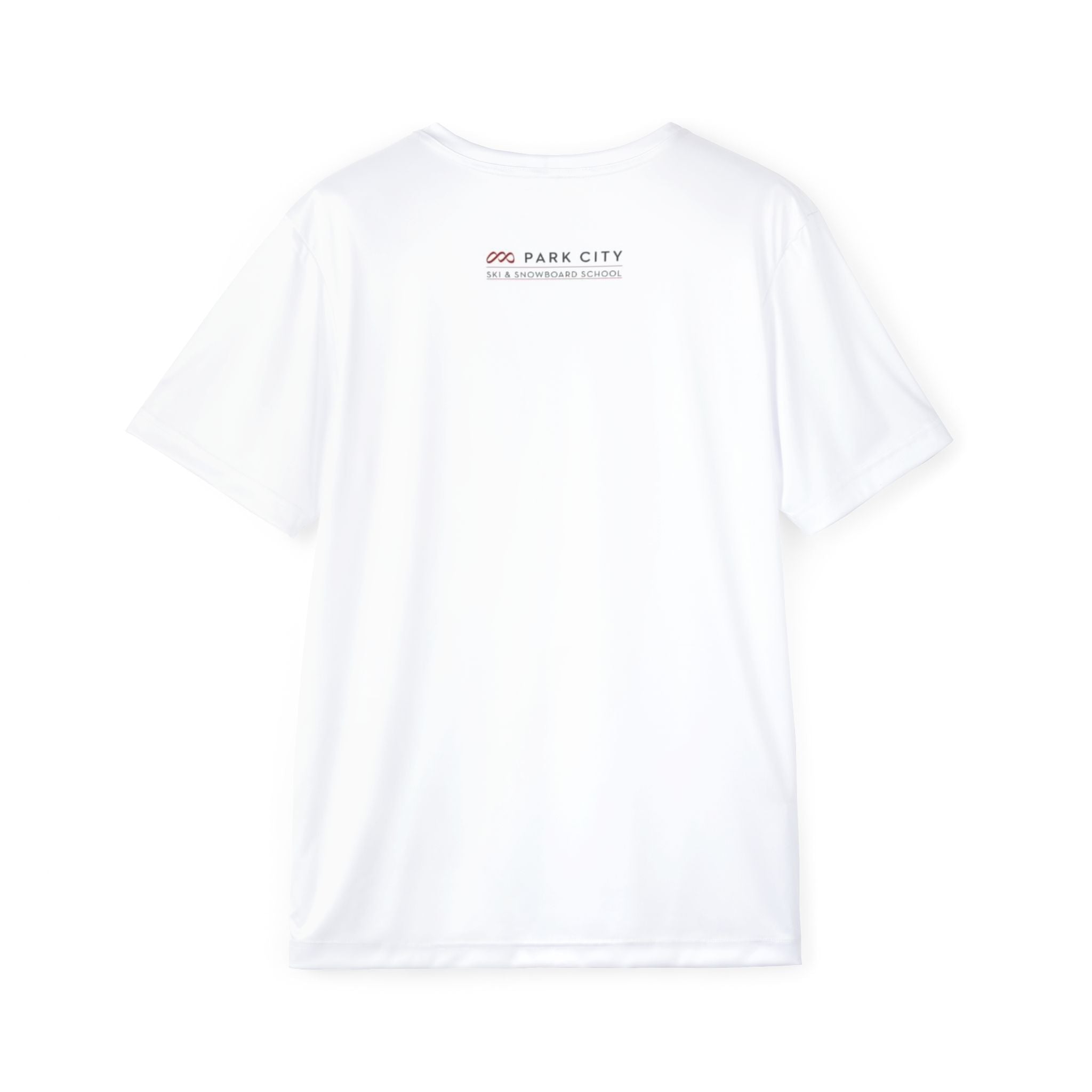 Park City Ski & Snowboard School  Athletic Jersey - Men’s Performance Tee - Horizontal
