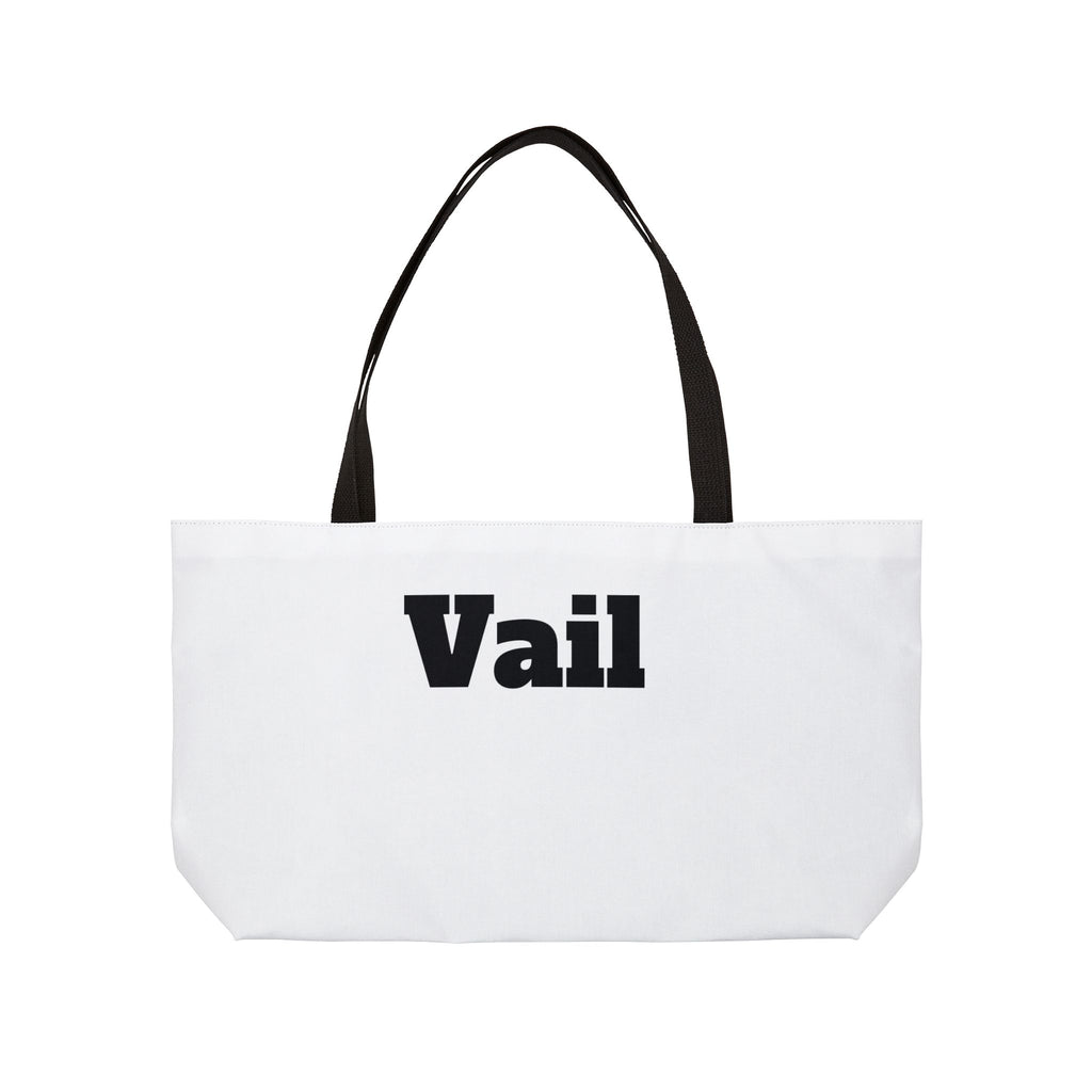 Products - Vail Weekender Tote Bag — Large Canvas Travel & Beach Tote