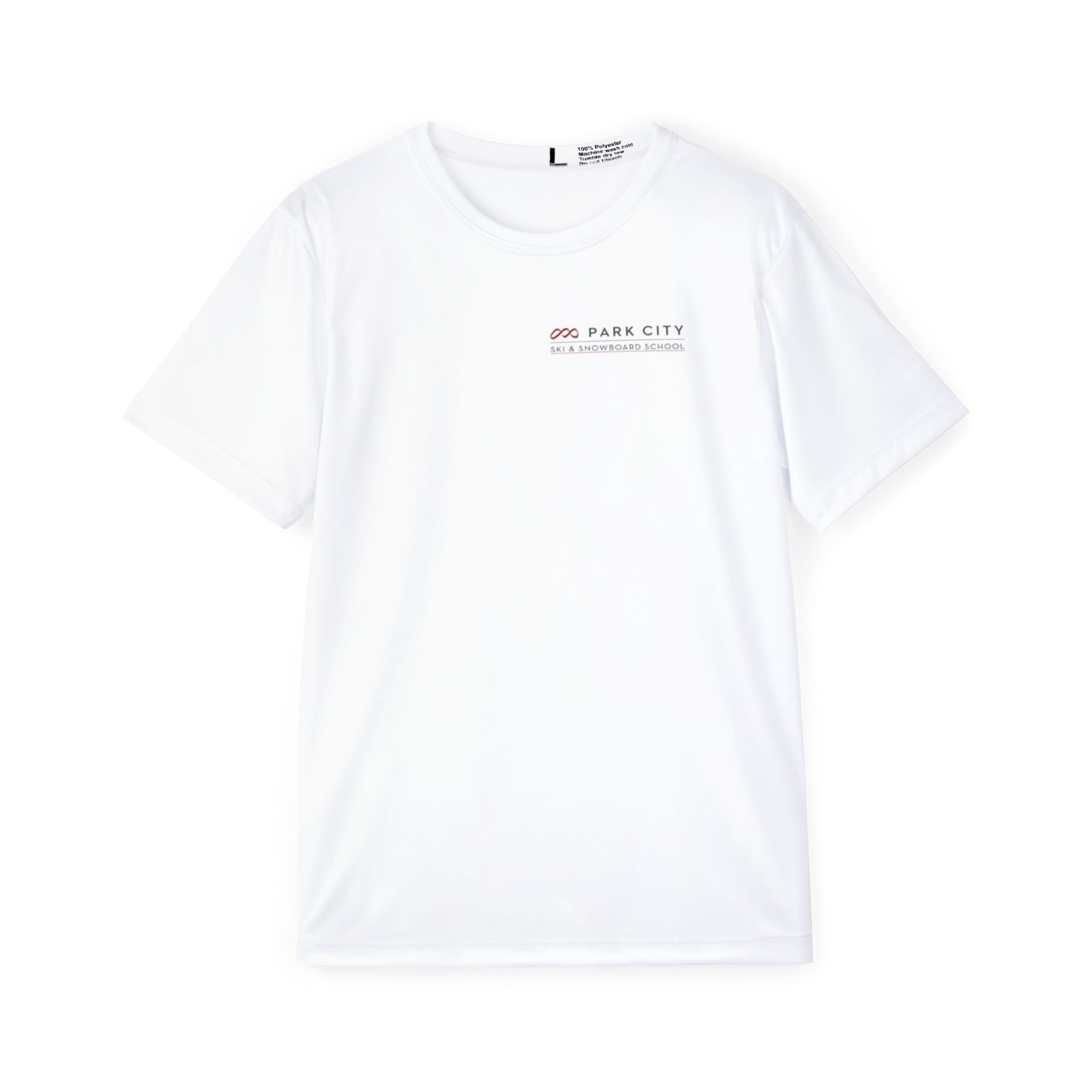 Park City Ski & Snowboard School  Athletic Jersey - Men’s Performance Tee - Horizontal