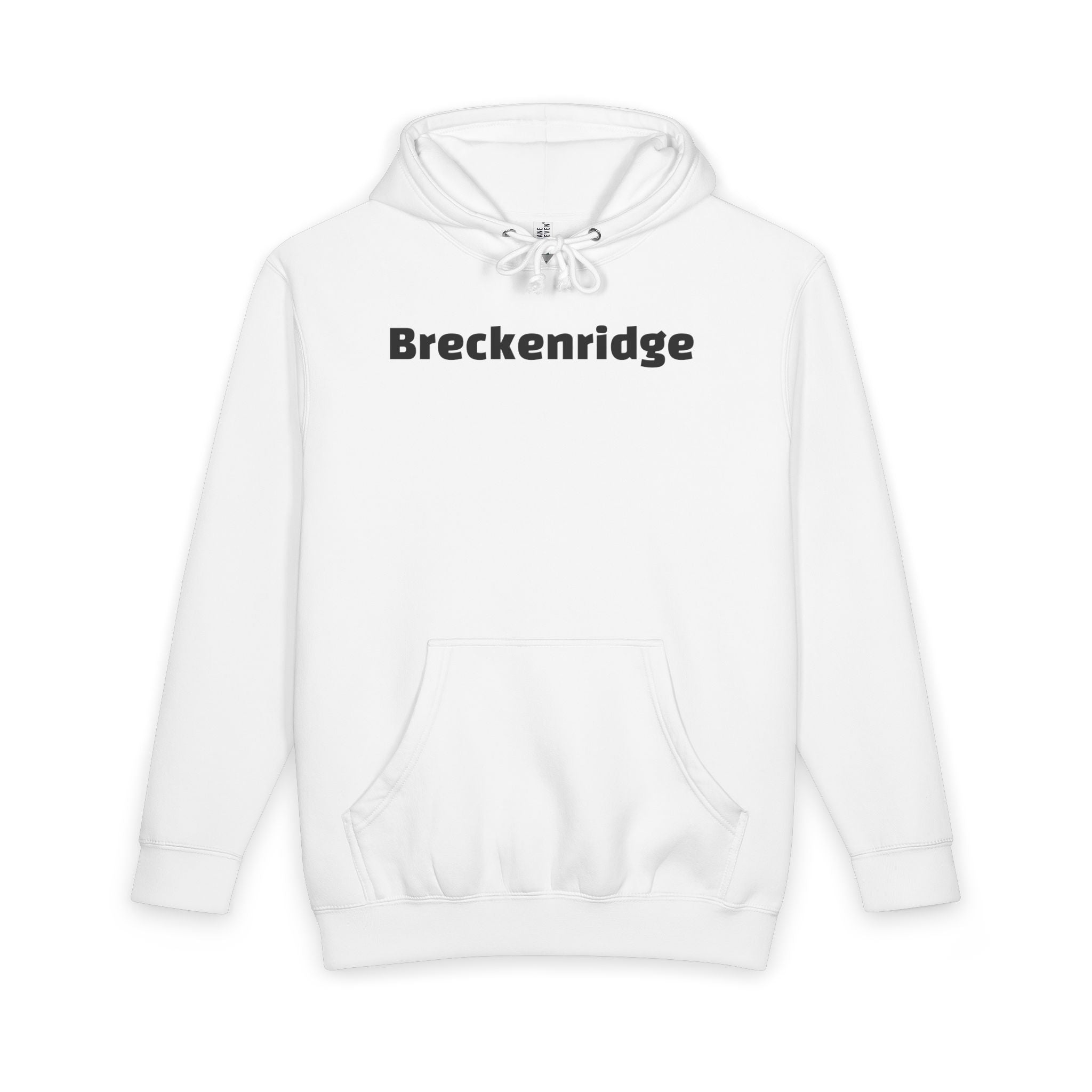 Products - Breckenridge Hoodie — Minimal Logo Pullover for Ski & Mountain Lovers