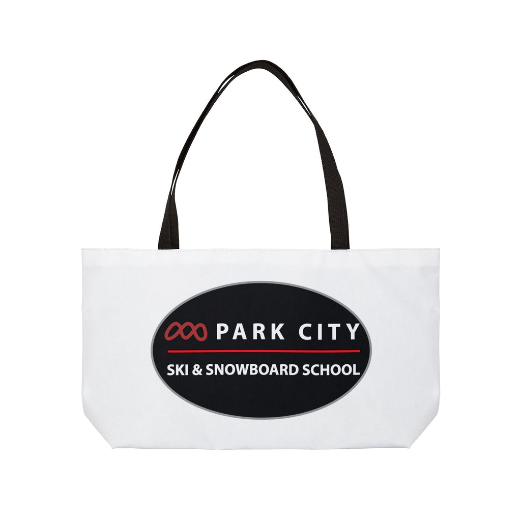 Park City Logo, - Ski & Snowboard School Weekender Tote Bag Oval