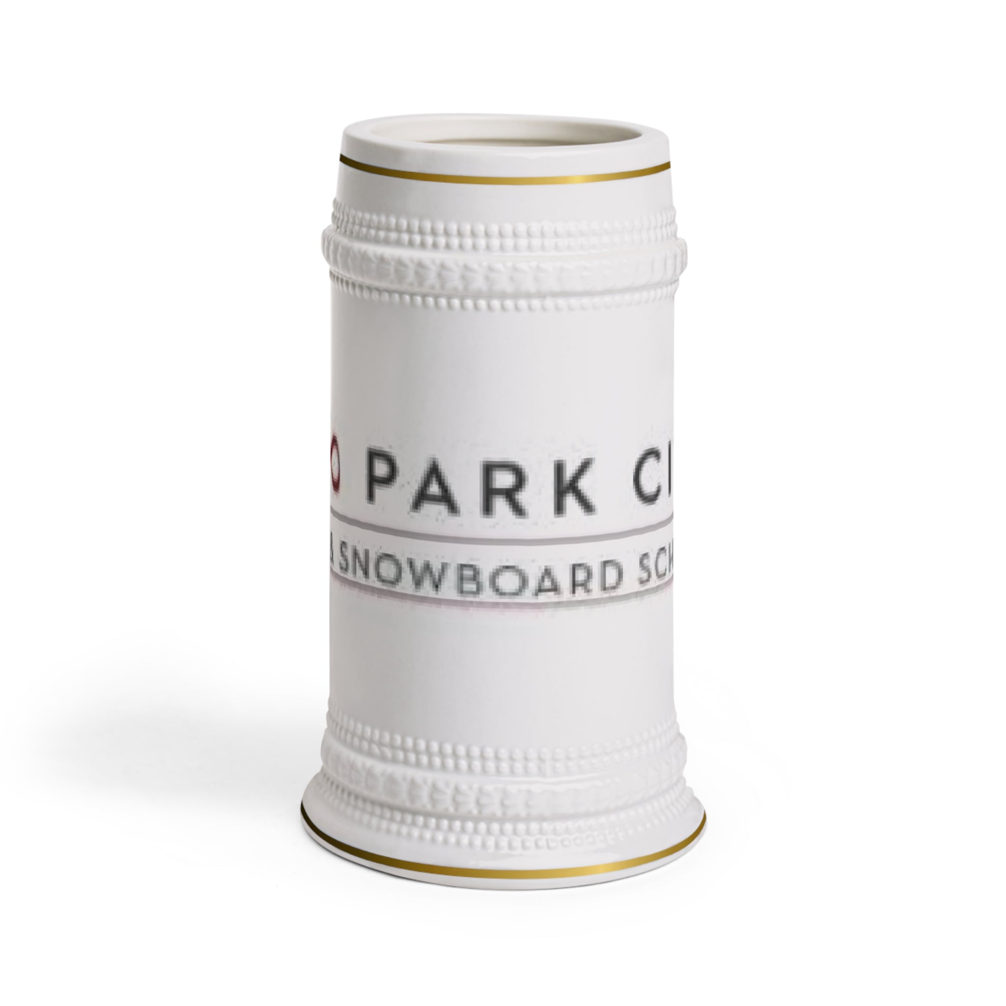Beer Stein - Park City Ski & Snowboard School Logo Ceramic Mug