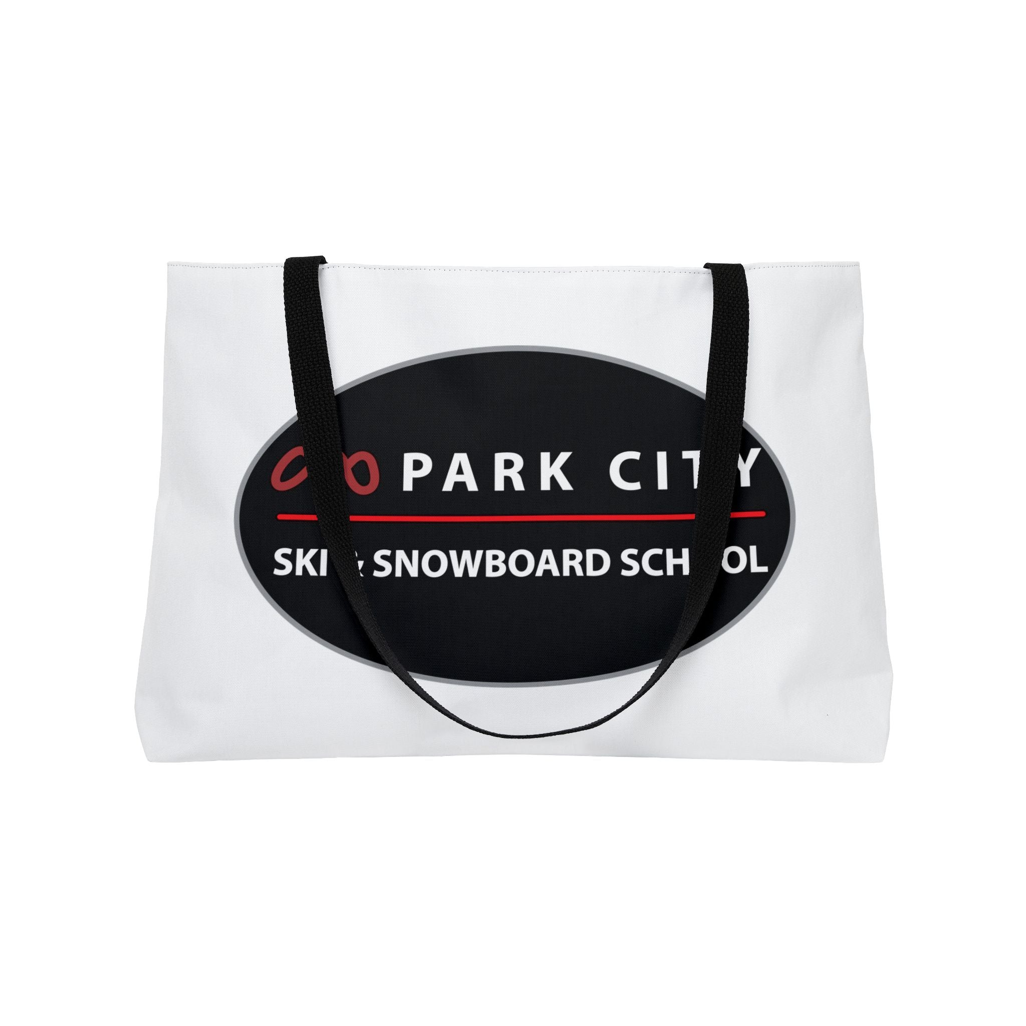 Park City Logo, - Ski & Snowboard School Weekender Tote Bag Oval