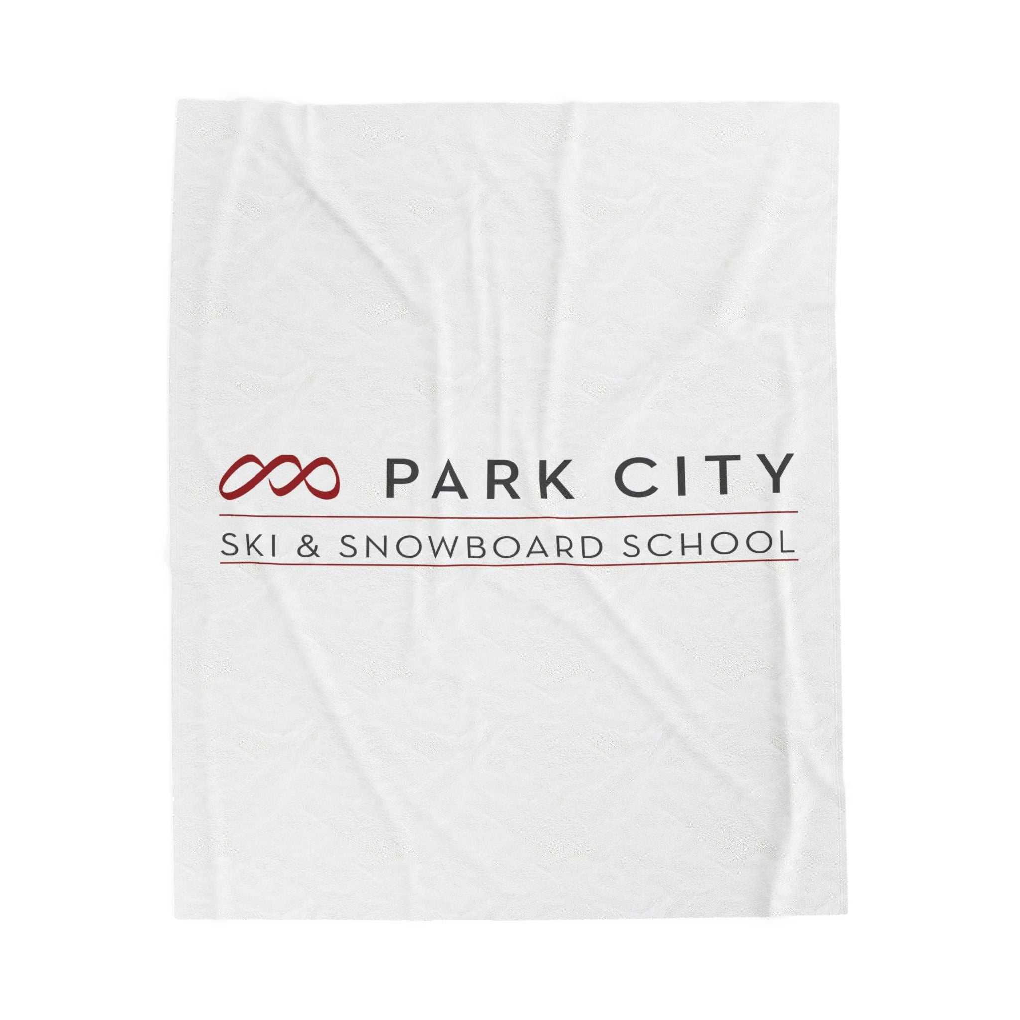 Park City Ski & Snowboard School, Velveteen Plush Blanket