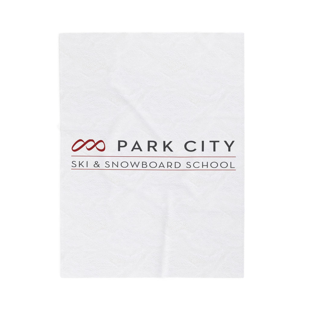 Park City Ski & Snowboard School, Velveteen Plush Blanket