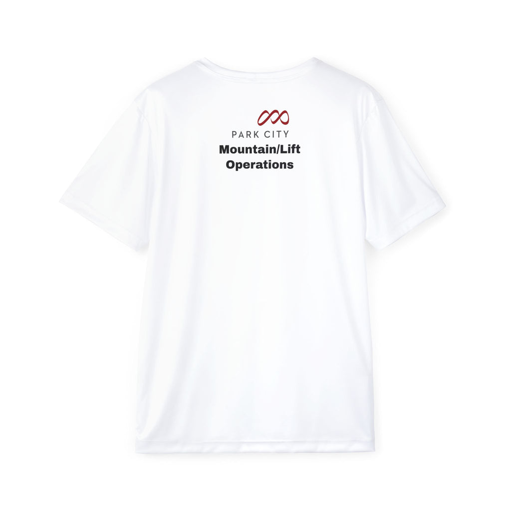 Park City, Park City Logo Athletic Jersey - Mountain/Lift Operations - Men’s Performance Tee