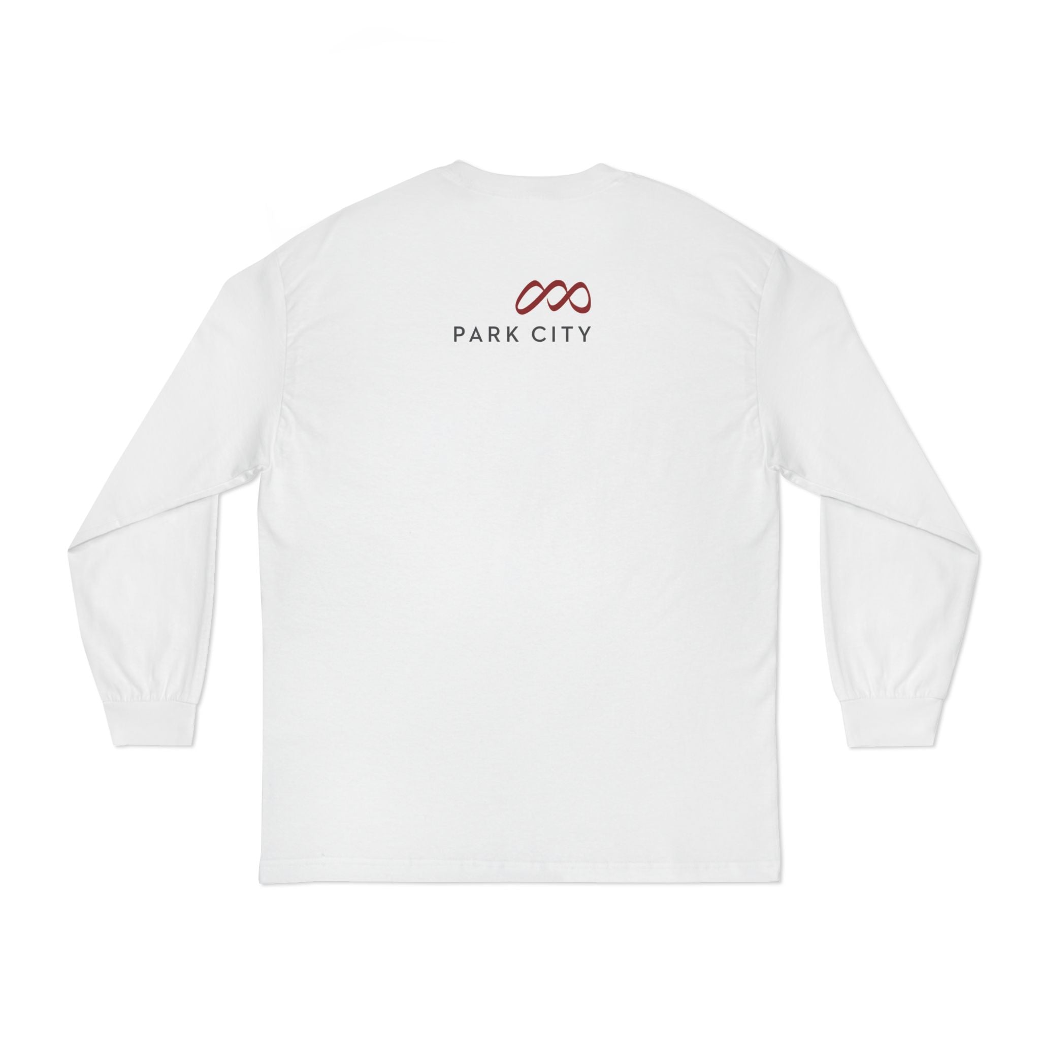 Park City Long Sleeve Tee — Minimal Mountain Logo Shirt