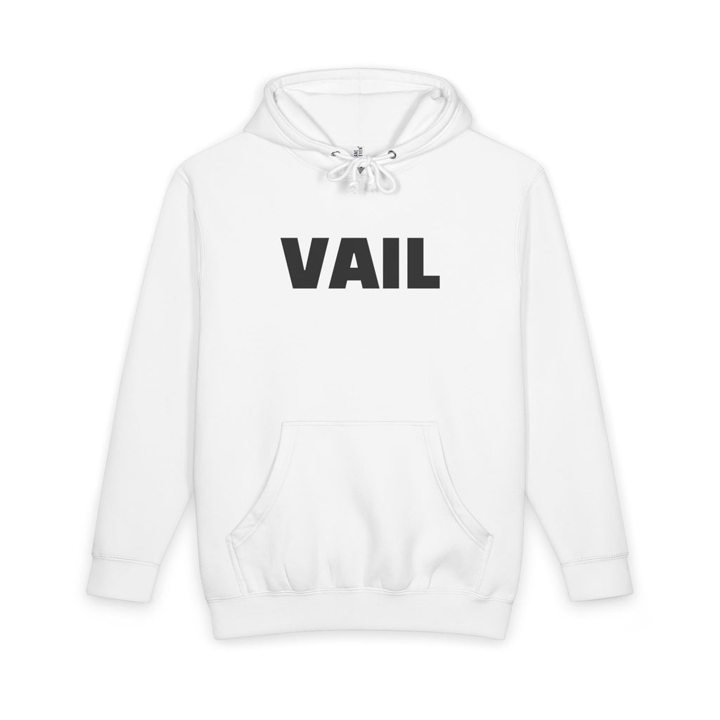 Products - Vail Hoodie — Minimal Logo Pullover for Ski & Mountain Lovers