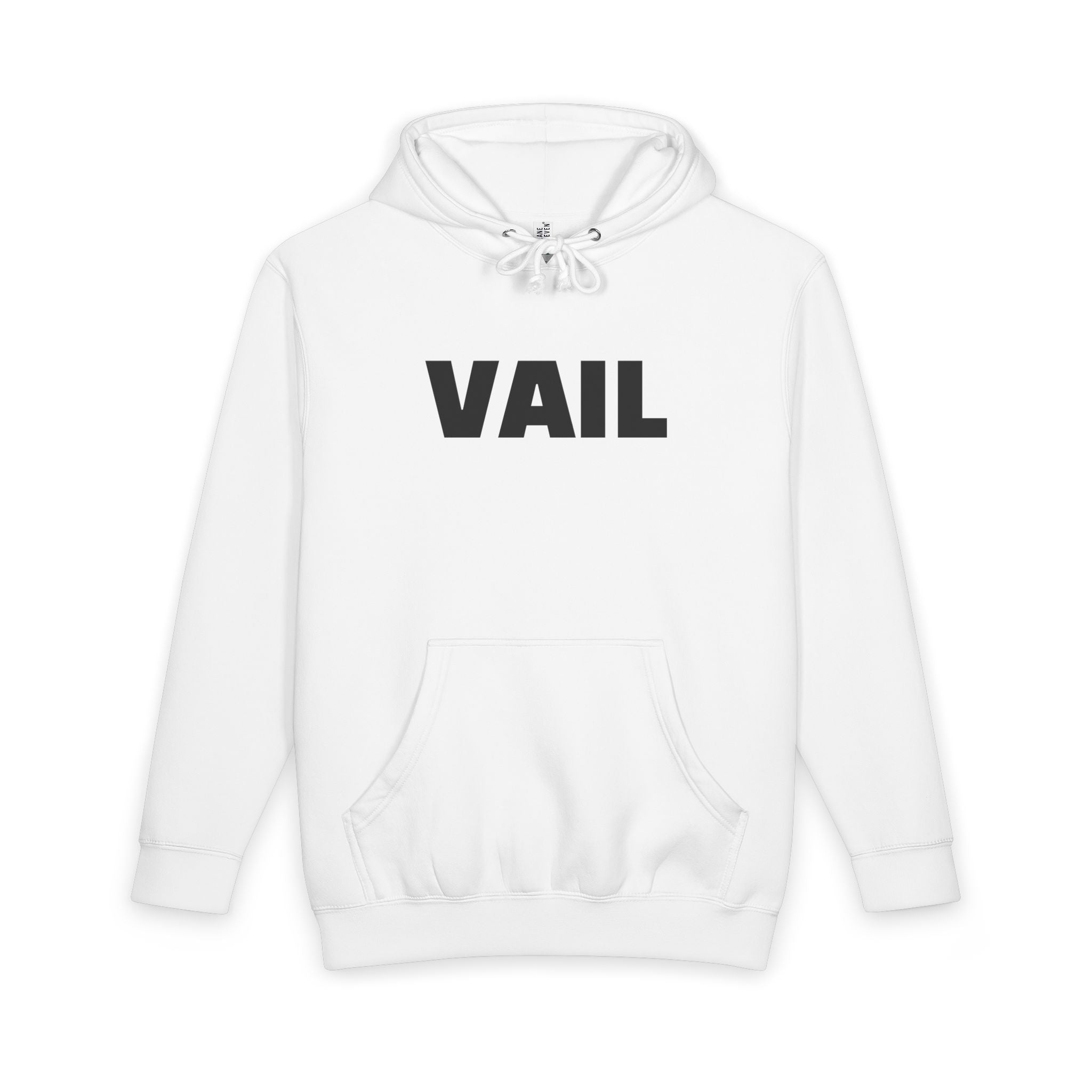 Products - Vail Hoodie — Minimal Logo Pullover for Ski & Mountain Lovers