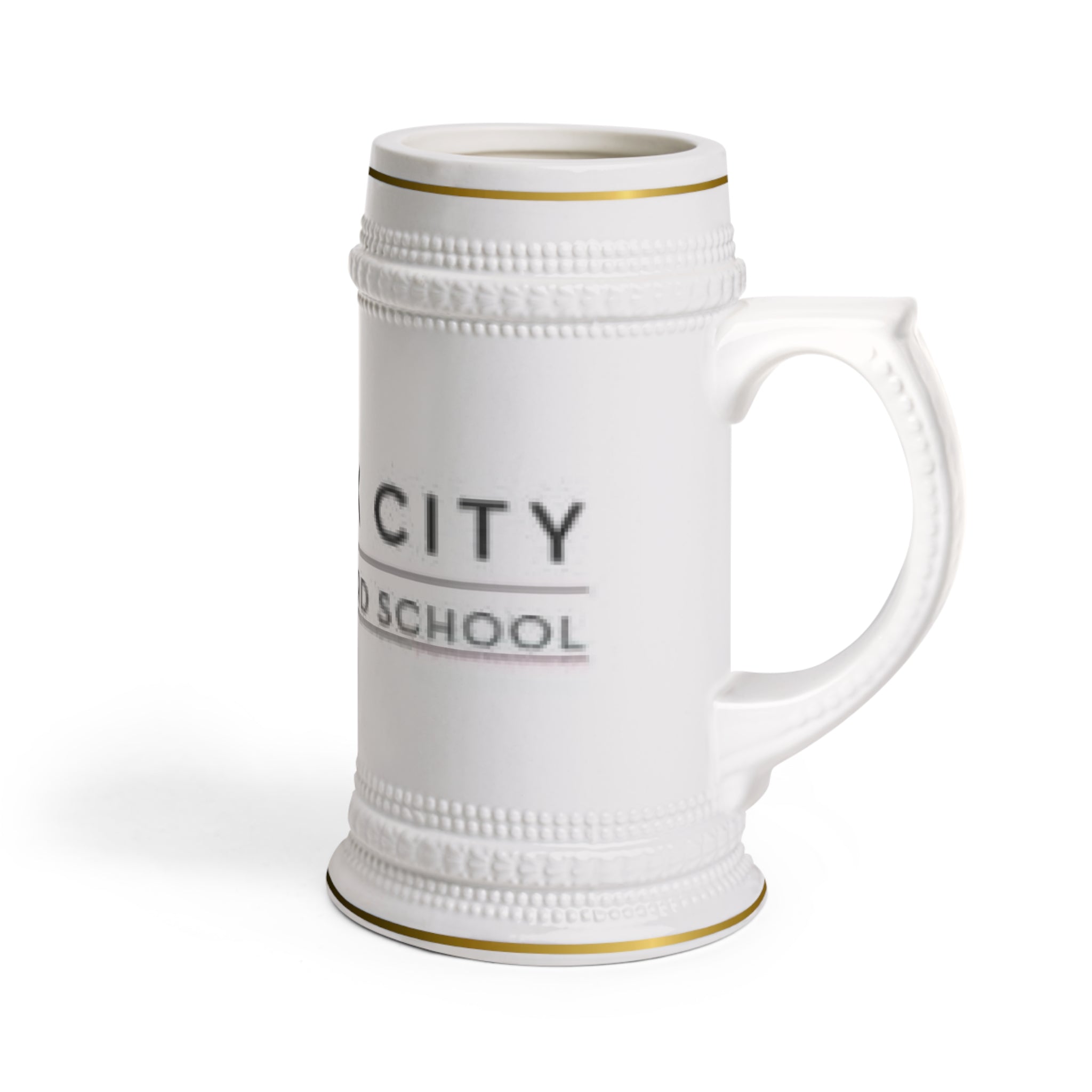 Beer Stein - Park City Ski & Snowboard School Logo Ceramic Mug